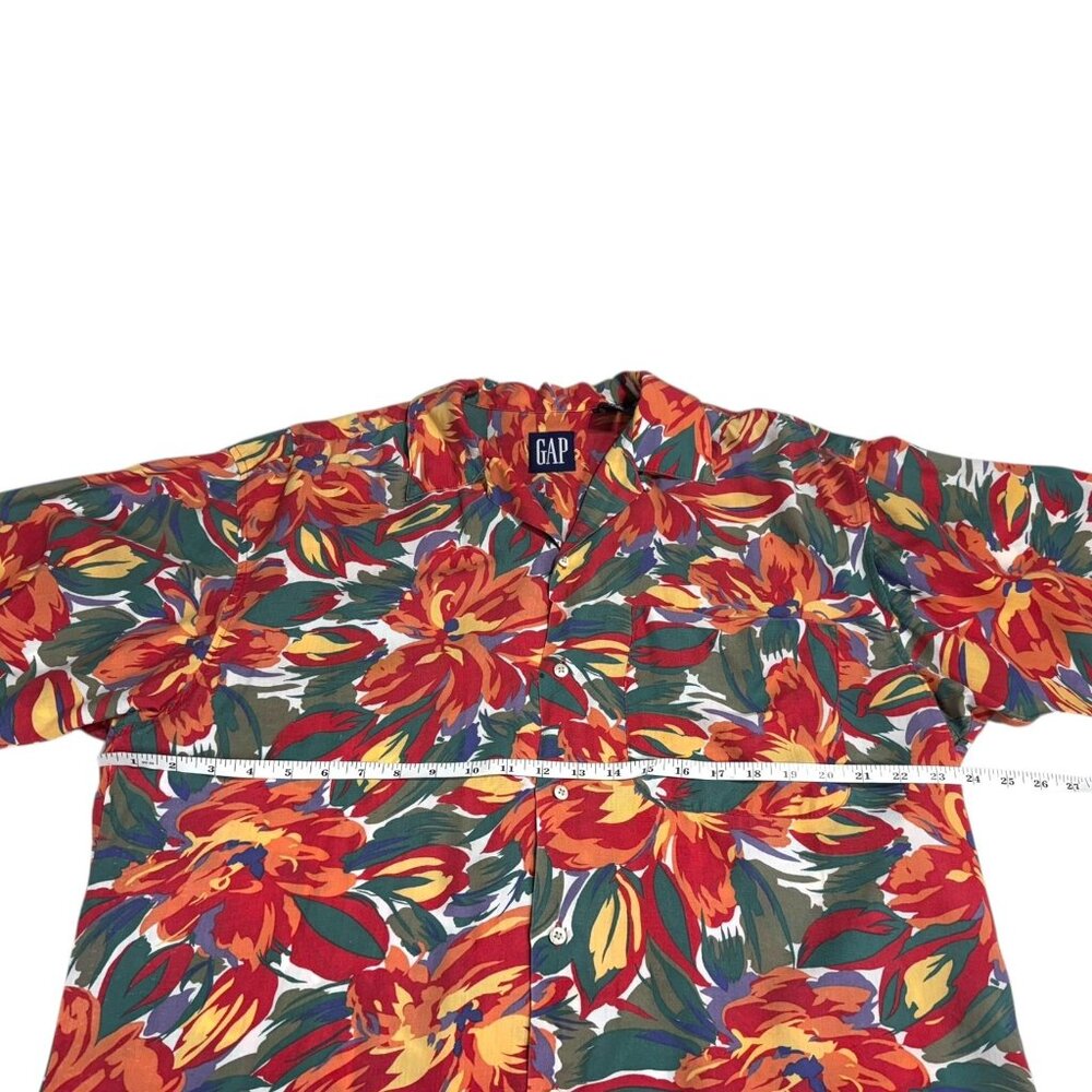 Vintage GAP Button Front Shirt Multicolor Size Large - Picture 5 of 6